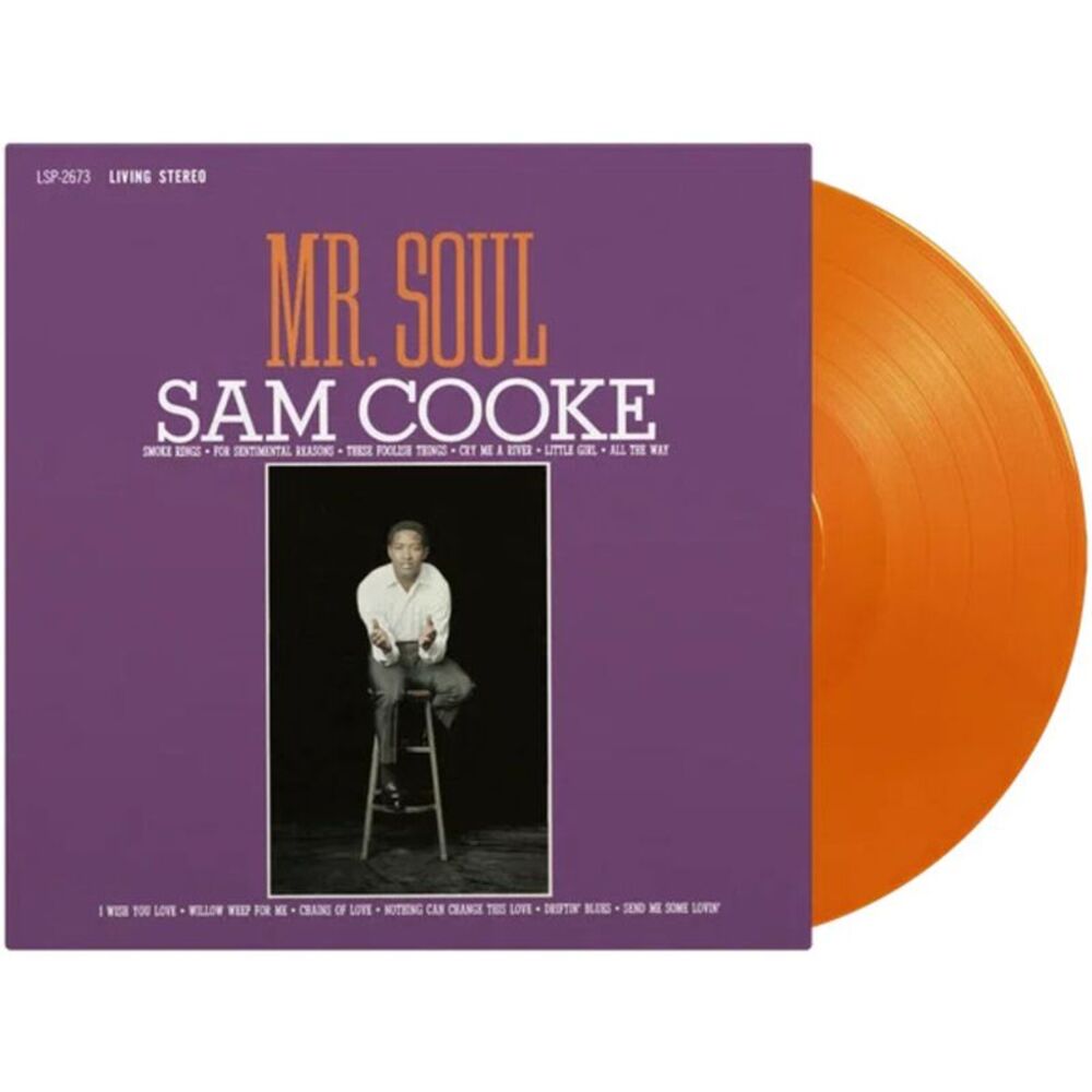 Sam Cooke - Mr. Soul - Limited 180-Gram Orange Colored Vinyl  LP LP